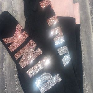 Pink leggings